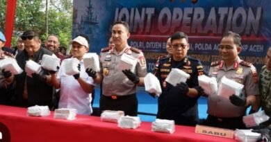 Pabrik Sabu 1,2 Ton Terungkap di Pidie, Kapolri Ingatkan Ancaman Produksi Narkoba di Aceh