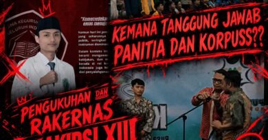 Ketua DEMA FTK UIN Ar-Raniry Kecam Ketidakjelasan Pertanggungjawaban Rakernas XIII IMAKIPSI, Desak Transparansi Anggaran Dan Pengembalian Dana Peserta Ketua DEMA FTK UIN Ar-Raniry Kecam Ketidakjelasan Pertanggungjawaban Rakernas XIII IMAKIPSI, Desak Transparansi Anggaran Dan Pengembalian Dana Peserta